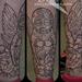 Tattoos - Day of the Dead Nesting Doll outline - 66360